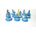 Subbuteo Andrew Table Soccer Tottenham Hotspurs 3rd kit Champions League edition retro on WSB Professional Bases